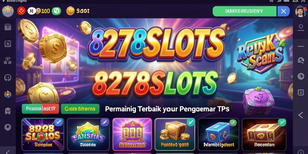 Gameplay menegangkan dan mendebarkan dalam 8278SLOTS.