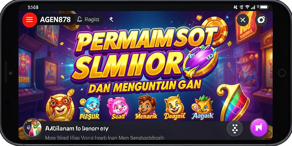 Tampilan gameplay Slot yang seru dan menarik di AGEN878.