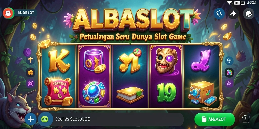 Tampilan gameplay seru dan menarik di ALBASLOT.