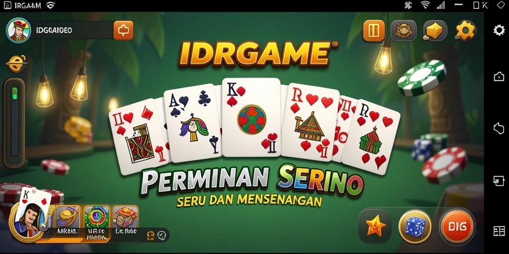 Tampilan menarik gameplay Domino di IDRGAME.