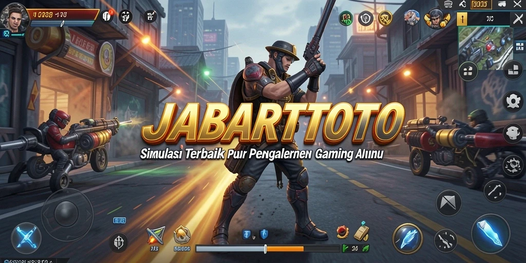 Tampilan dinamis dari gameplay JABARTOTO yang menarik.
