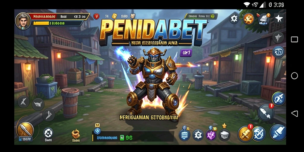 Tangkapan layar utama PENIDABET yang menunjukkan gameplay strategi yang mendebarkan.