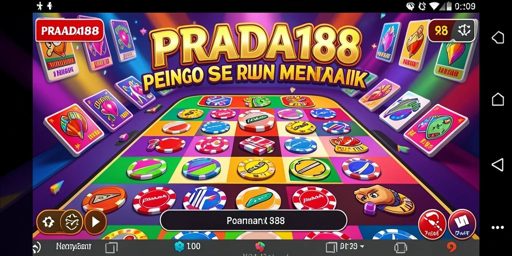 Screenshot gameplay Bingo PRADA188 yang menarik dan interaktif.