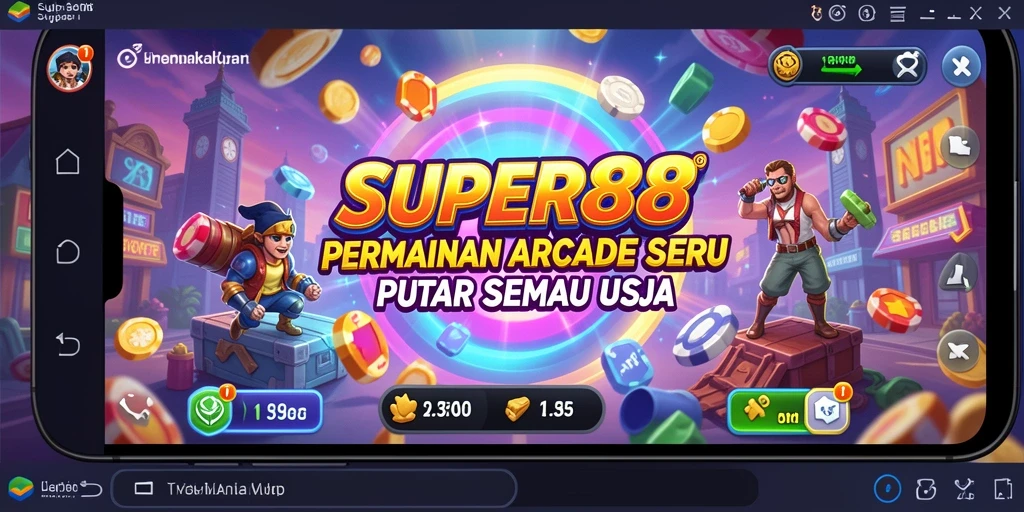 Tampilan gameplay <strong>SUPER88</strong> yang seru dan menantang.