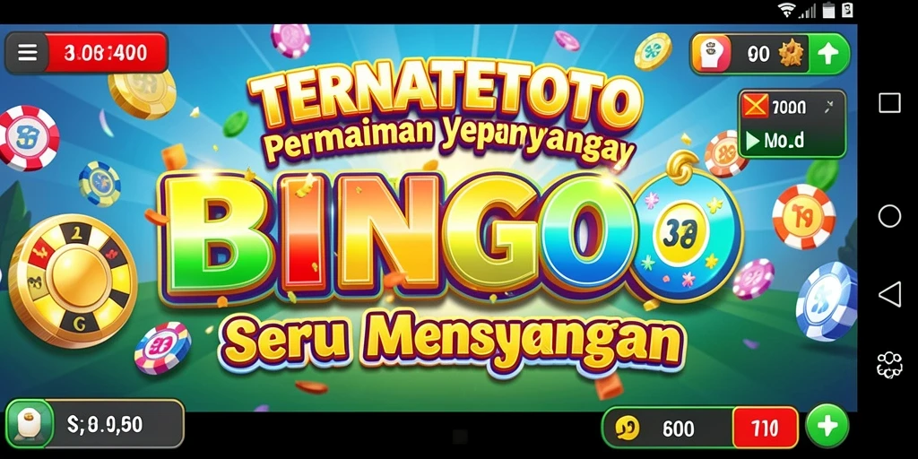 Tampilan gameplay Bingo yang seru dan interaktif di TERNATETOTO.